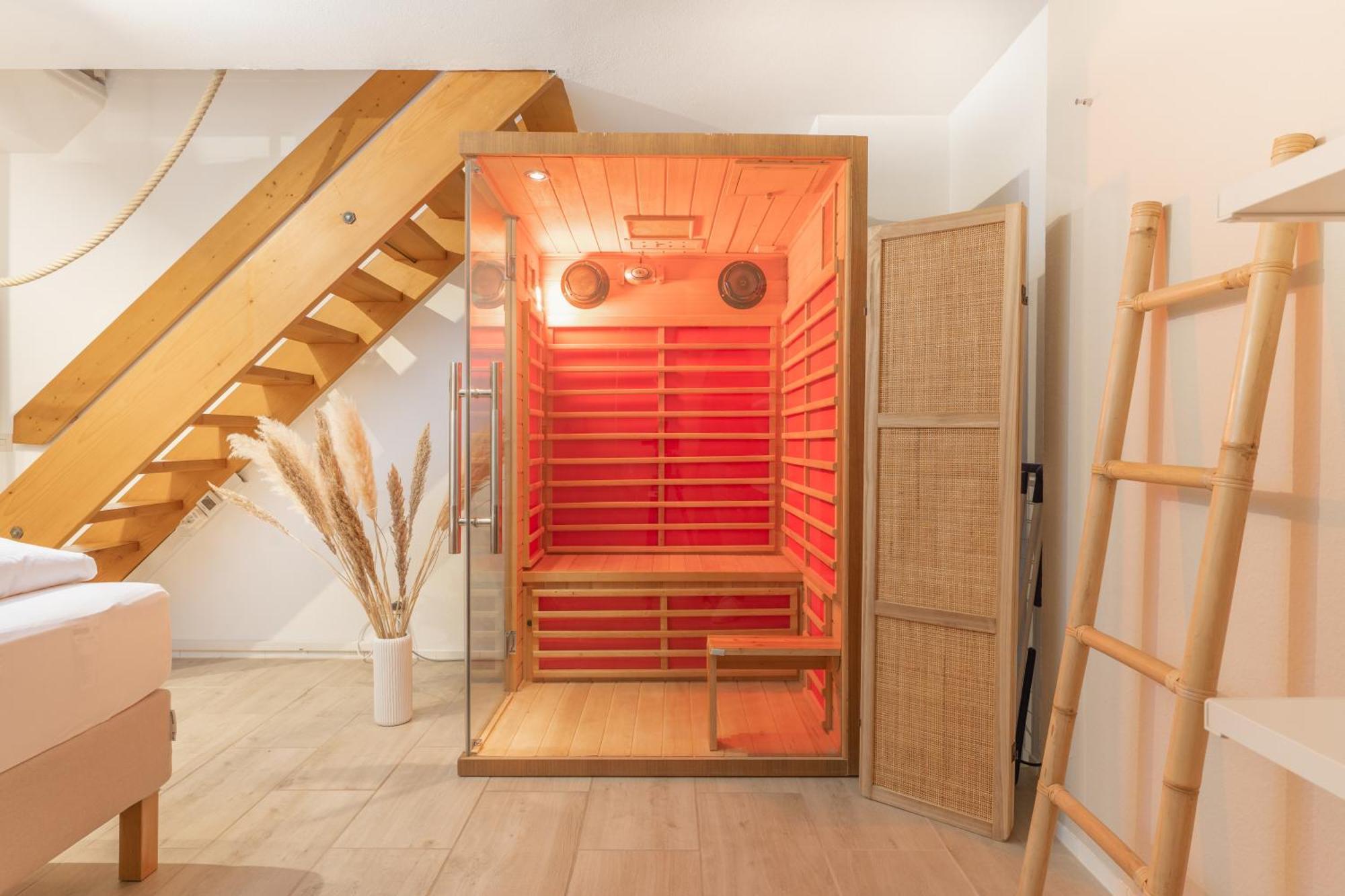 Seeblick-Oase Istayunixi Seenaehe-Sauna-Balkon-Netflix-Parkplatz Ohningen Bagian luar foto