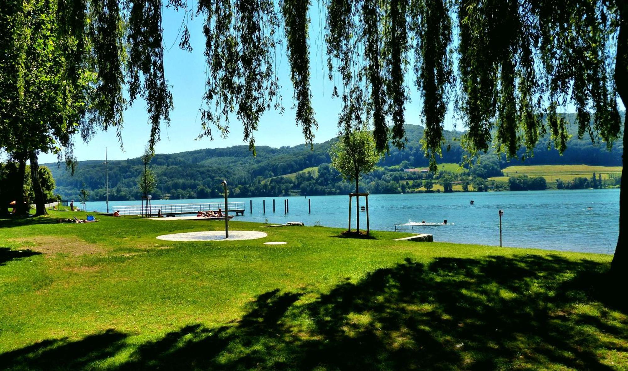 Seeblick-Oase Istayunixi Seenaehe-Sauna-Balkon-Netflix-Parkplatz Ohningen Bagian luar foto